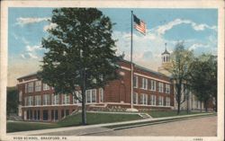 High School Building, Bradford, PA Postcard