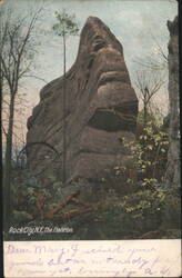 Rock City, NY The Flatiron Postcard