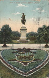 Public Garden, Boston, MA Postcard