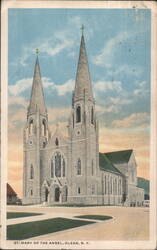 St. Mary of the Angel, Olean, N. Y. Postcard
