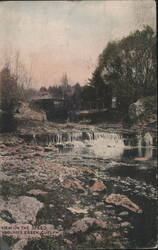 Speed Goldies Creek Rapids, Guelph Postcard