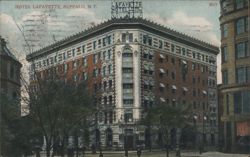 Hotel Lafayette, Buffalo, N.Y. Postcard