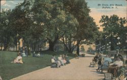 The Grove, Erie Beach Postcard