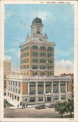 City Hall with Clock Tower Postcard
