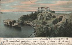 Beacon Rock E. D. Morgan's Residence Postcard