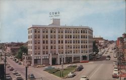 The Como Hotel, Fireproof - Hot Springs, AR Postcard