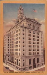 Davenport Bank and Trust Company, Davenport, Iowa Postcard