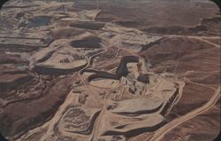 Open Pit Uranium Mining, Gas Hills District, Wyoming Postcard