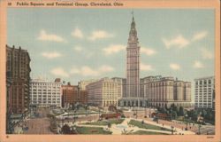 Public Square and Terminal Group Postcard