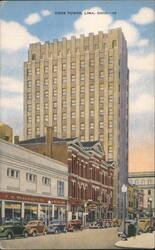 Cook Tower, Lima, Ohio Postcard