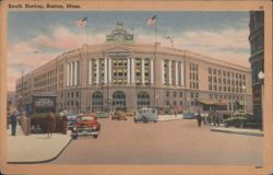 South Station, Boston, Mass. Postcard