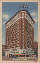 Hotel Lincoln, Indianapolis Postcard