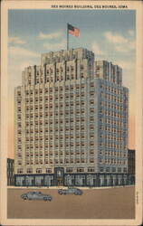 Des Moines Building, Des Moines, Iowa Postcard