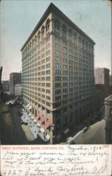 First National Bank Building, Chicago Postcard
