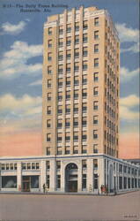 The Daily Times Building, Huntsville, Alabama Postcard