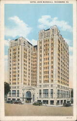 Hotel John Marshall, Richmond, VA Postcard