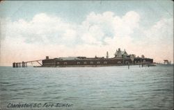 Fort Sumter, Charleston, SC Postcard
