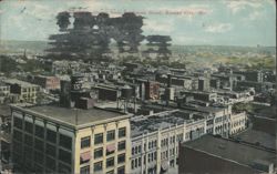 View Southeast from Biltmore Hotel, Kansas City, MO Postcard