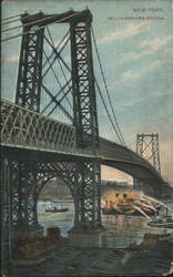 Williamsburg Bridge, New York Postcard