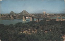 Jacques Cartier Bridge, Montreal Postcard