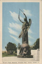 Shriner's Peace Memorial, Exhibition Park Postcard