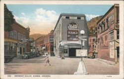 Brewery Gulch Street Scene, Bisbee, Arizona Postcard