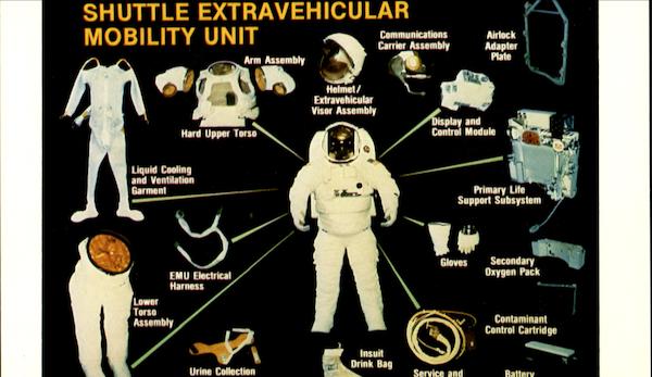 EMU – Shuttle Extravehicular Mobility Unit Space & Rockets
