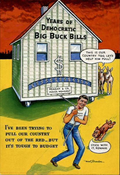 It's Tough To Budget Ronald Reagan