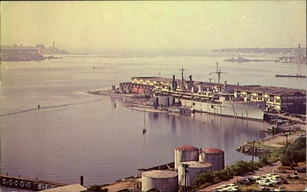 The Submarine Tender U.S.S. Fulton Boats, Ships