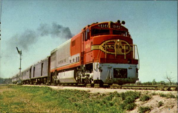 Santa FE 404 Trains, Railroad