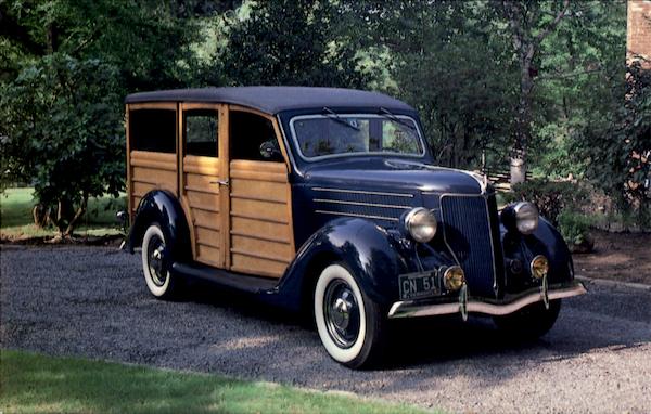1936 Ford V-8 Station Wagon Cars