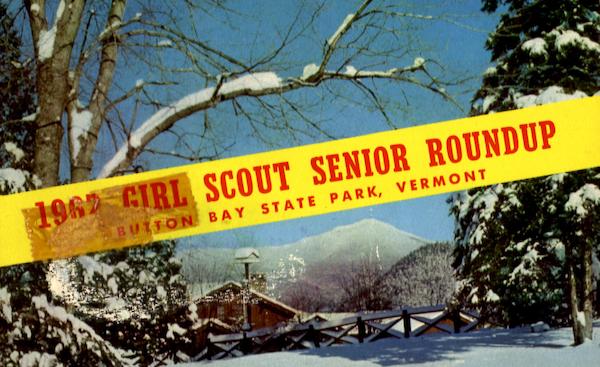 1962 Girl Scout Senior Roundup, Button Bay State Park Vermont