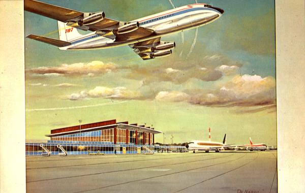 New Air Terminal Building Aircraft