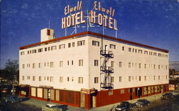 Hotel Elwell, S. 1st and Carson Sts Las Vegas Nevada