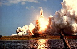 STS-2 Flies Nov. 12 1981 Postcard