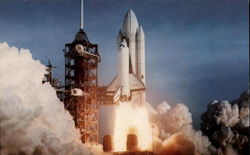 Space Shuttle Postcard
