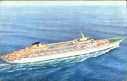 SS Oceanic Postcard