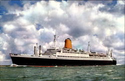 TS Bremen Postcard