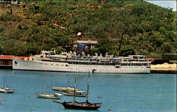 Eastern Steamship Corp. Gen'l Agents, Pier 3 Miami, FL Boats, Ships Postcard Postcard