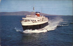 The Yarmouth Bar Harbor Ferry Bluenose Postcard