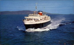 The Yarmouth Bar harbor Ferry Bluenose Postcard