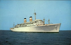 SS Constitution American Export Isbrandtsen Lines Postcard