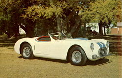 1951 Cunningham C-2R Sports Racing Car Postcard