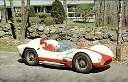 1959 Maserati Tipo 31 Bridcage Sports Racer Cars Postcard Postcard