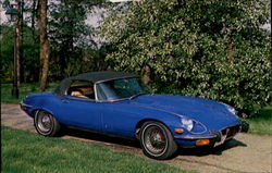 1973 Jaguar XKE Sport Roadster Postcard
