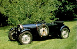 1930 Bugatti Cars Postcard Postcard