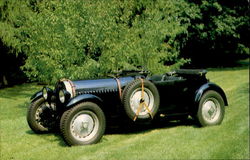 1930 Bugatti Postcard