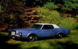 1969 Continental Mark III Postcard