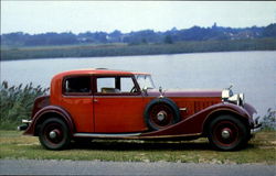 1935 Hispano-Suiza Model J12 Pillarless Coupe Postcard
