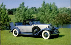 1931 Cadillac V-12 Model 370 Roadster Postcard